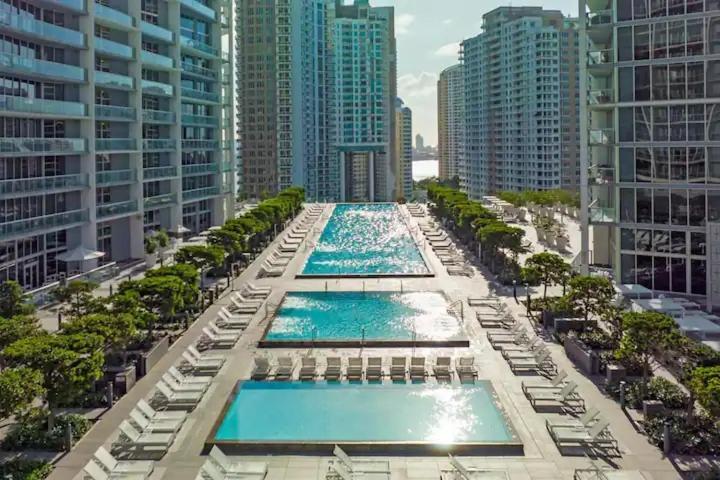 Penthouse 2Br Icon Whotel Brickell Miami Buitenkant foto